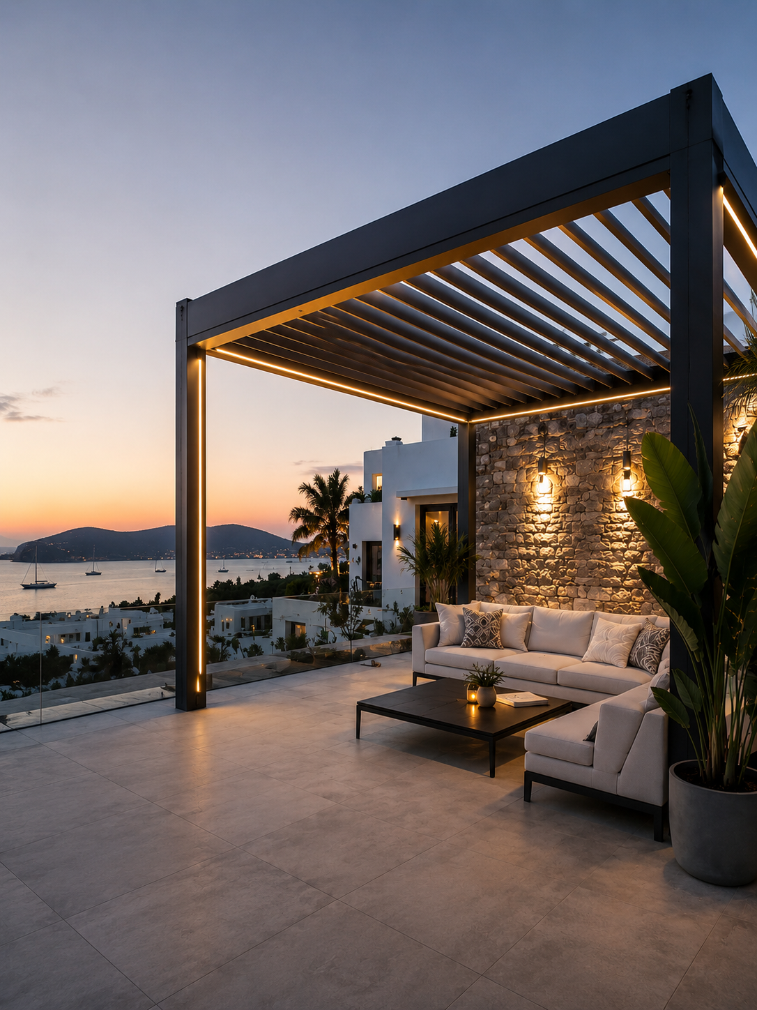Bodrum BioklimaTİK PERGOLA Elis Tente
